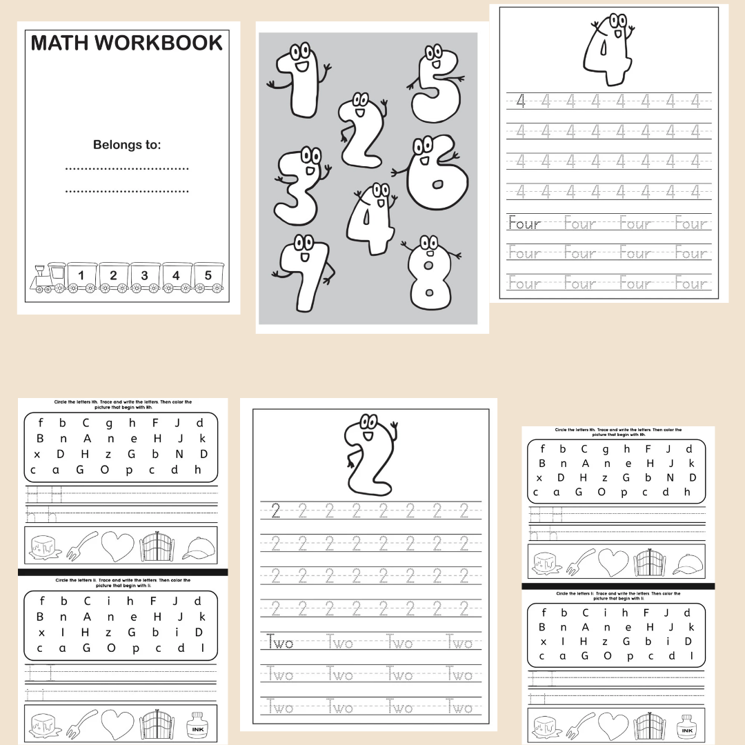 Free Sneak Peek : Little Minds Educational Activities